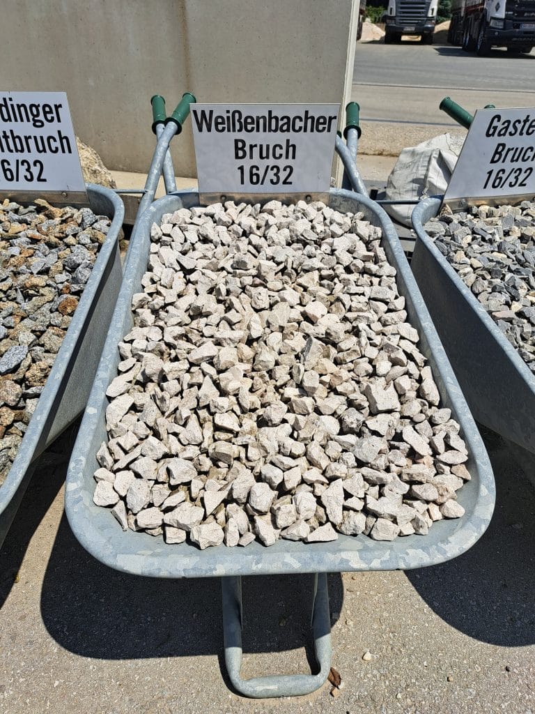 Weißenbacher Bruch in einer Schiebetruhe